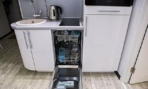 Подключение посудомоечной машины к канализации, электросети, водопроводу Установка и подключение посудомоечной машины